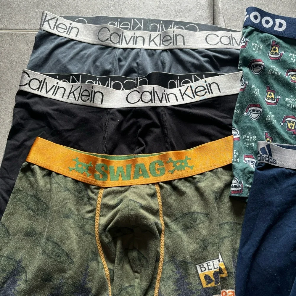 Lot of 5 mens boxer briefs